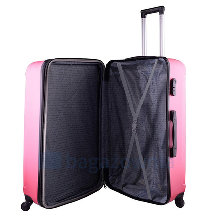 Mała kabinowa walizka WINGS 2011 S Różowa