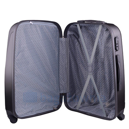 Zestaw 4 walizek WINGS 310 Bordowe