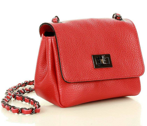 Torebka wizytowa listonoszka skóra MAZZINI - Sevilla czerwony - min. zamówienie 20 / 50 / 100 szt.