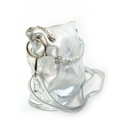 TOREBKA LISTONOSZKA  VERA PELLE  ŁAŃCUCH SREBRNA  LB44ARG