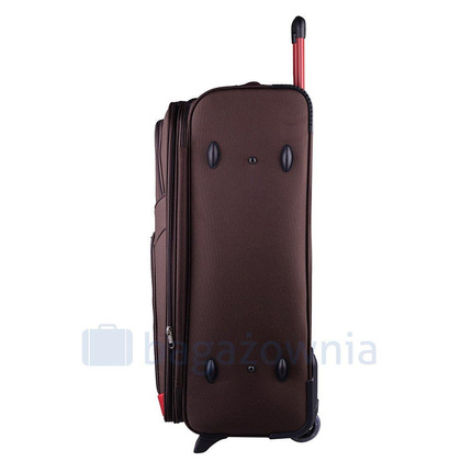 Średnia walizka WINGS 206 M Brązowa