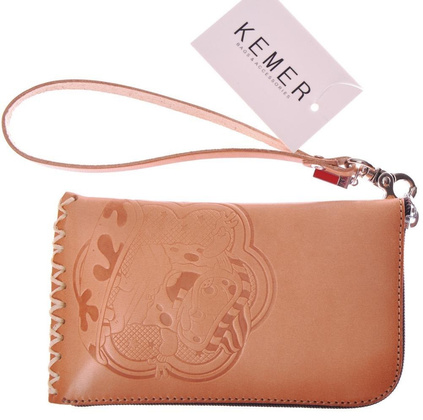 Portfel damski skórzany KEMER 47951 Cielisty