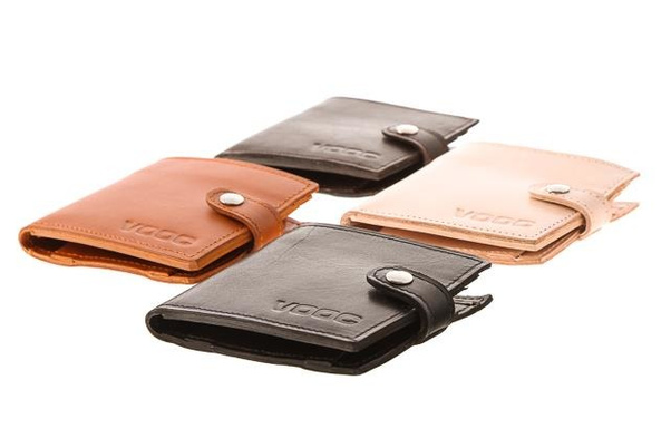 Portfel skórzany unisex KEMER VOOC Vintage P21 Naturalny