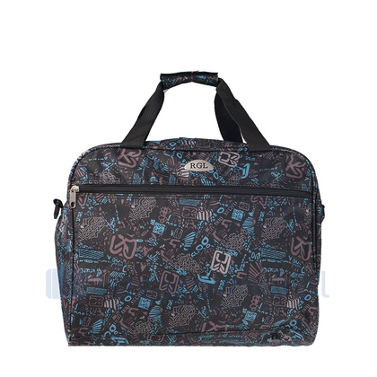 Torba podróżna podręczna PELLUCC WIZZ AIRI M2 Czarno szara