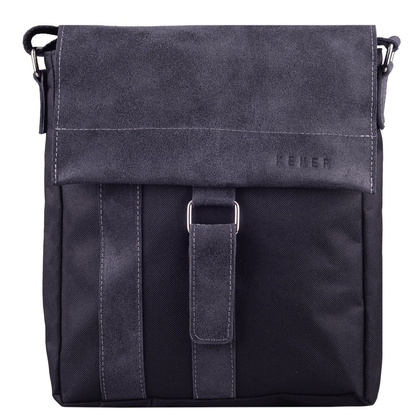 Torba skórzana KEMER TSM15 Czarna - min. zamówienie 20 / 50 / 100 szt.