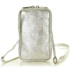 MARCO MAZZINI Etui na smartfona srebrny - min. zamówienie 20 / 50 / 100 szt.