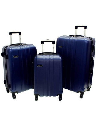 Zestaw 3 walizek PELLUCCI RGL 740 Granatowe