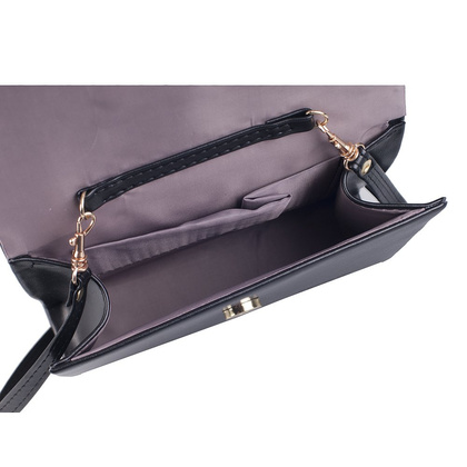 Torebka wizytowa, kopertówka KEMER 761 Czarna - min. zamówienie 20 / 50 / 100 szt.