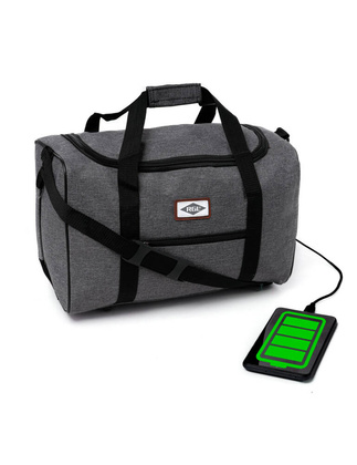 Torba podróżna podręczna KEMER RGL RYANAIR 40A Szary/Czarny