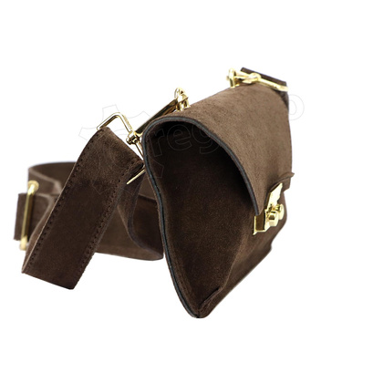 TOREBKA ZAMSZ NATURALNY 24-077 Ciemny brąz