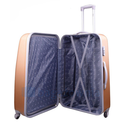 Mała walizka kabinowa PELLUCCI RGL 883 SS Złota