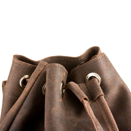 Plecak ze skóry naturalnej KEMER VOOC URBAN RDW6 Czarny