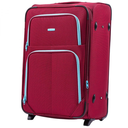Duża walizka WINGS 214 2K L Czerwona