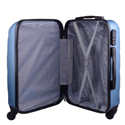 Mała kabinowa walizka WINGS AT01 S Niebieski