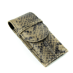 063 Piórnik duża M-ka- print wężowy siwy KEMER