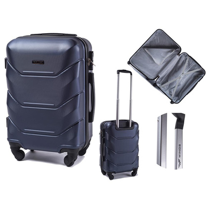 Mała kabinowa walizka WINGS 147 S Granatowa