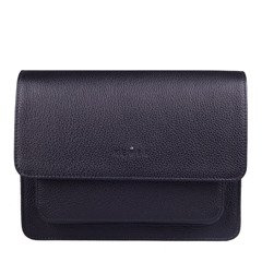 Torebka damska skórzana KEMER R405 Czarna - min. zamówienie 20 / 50 / 100 szt.