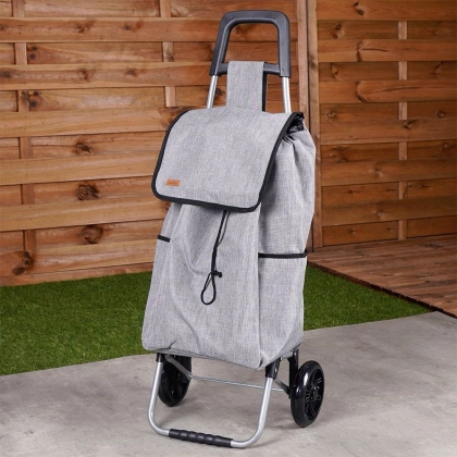 Wózek zakupowy torba zakupowa na kółkach na zakupy 40 l 30 kg