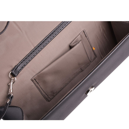 Torebka wizytowa KEMER 777 Czarna lakierowana - min. zamówienie 20 / 50 / 100 szt.