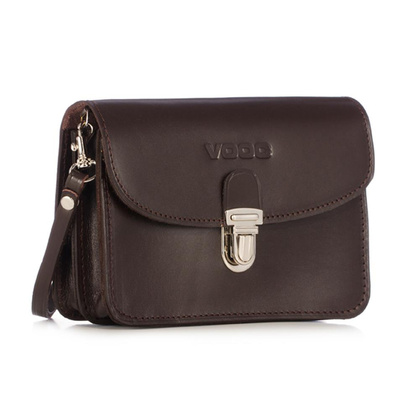 BIG SASZETKA SKÓRZANA DO PASKA KEMER VOOC Vintage P111 BRĄZ