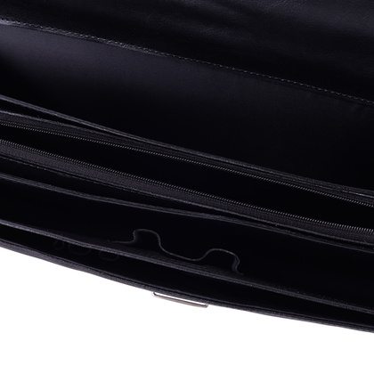 Teczka męska skórzana KEMER TS7-01-S2-1361 Czarna - min. zamówienie 20 / 50 / 100 szt.