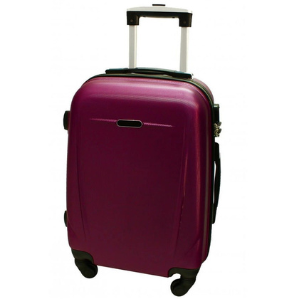 Duża walizka PELLUCCI RGL 780 L Śliwkowa