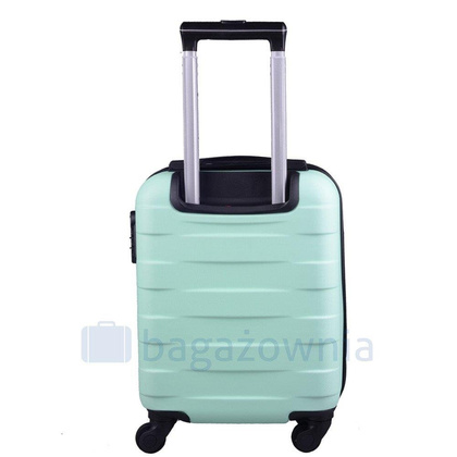 Bardzo mała kabinowa walizka WINGS 401 XS Jasnozielona
