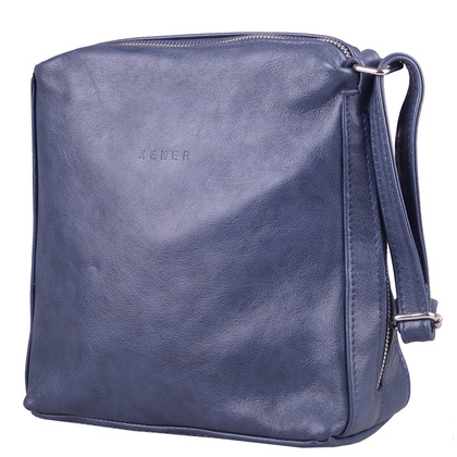 Torebka damska skórzana KEMER 783 Granatowa - min. zamówienie 20 / 50 / 100 szt.