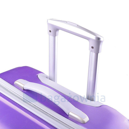 Duża walizka PELLUCCI RGL 883 L Fioletowa