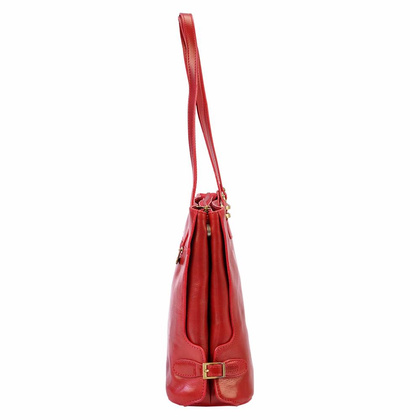 Torebka damska skórzana KEMER 14 Camel