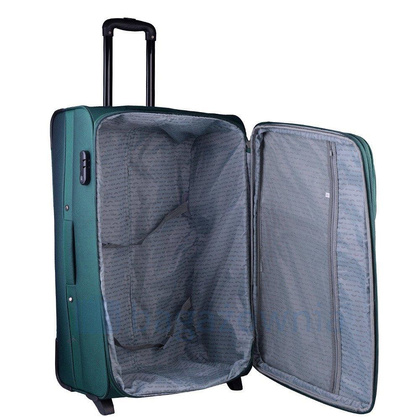 Duża walizka WINGS 206 L Zielona