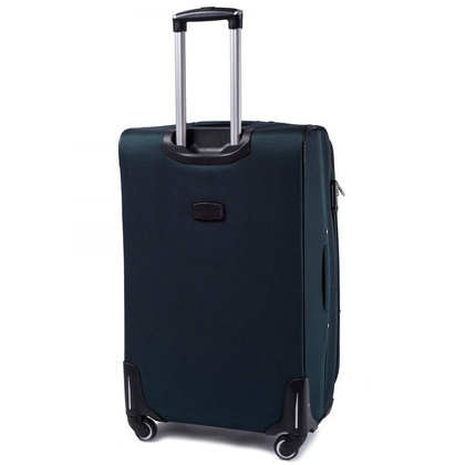 Duża walizka WINGS 1708 4K L Zielona