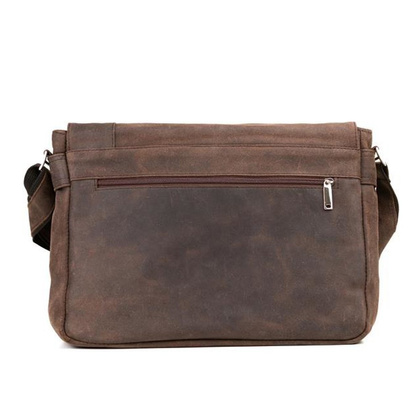 Torba unisex na ramię KEMER VOOC URBAN RDW3 Brązowa