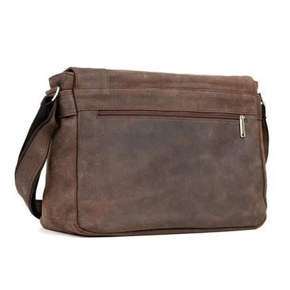 Torba unisex na ramię KEMER VOOC URBAN RDW3 Brązowa