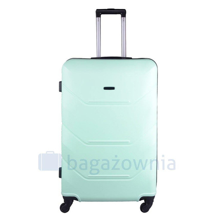 Duża walizka WINGS 147L Jasnozielona