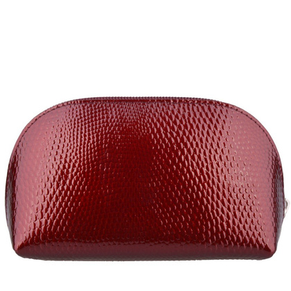 Kosmetyczka skórzana KEMER KO253 Bordo lakier - min. zamówienie 20 / 50 / 100 szt.