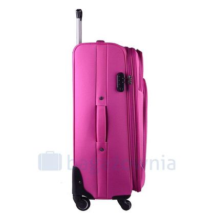 Duża walizka WINGS 1706 L Różowa