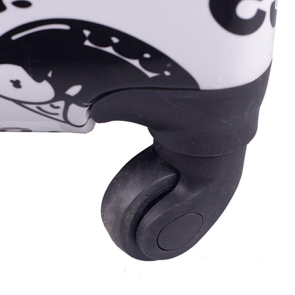 Mała kabinowa walizka KEMER RGL PRINT S + KUFEREK Motyl 