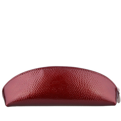 Etui na długopisy skórzane KEMER P328 Bordo lakier - min. zamówienie 20 / 50 / 100 szt.