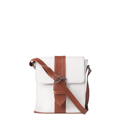 Torebka damska KEMER 325 Biało ruda - min. zamówienie 20 / 50 / 100 szt.