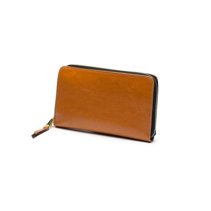 Portfel damski skórzany KEMER P01 Jasny Brąz - min. zamówienie 20 / 50 / 100 szt.