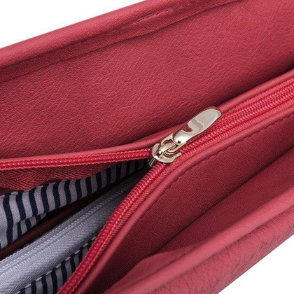 Torebka damska skórzana KEMER LUNA Czerwona - min. zamówienie 20 / 50 / 100 szt.