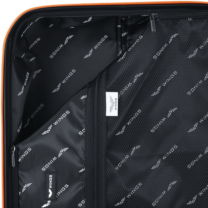 Zestaw 3 walizek WINGS HPE01-3 Orange