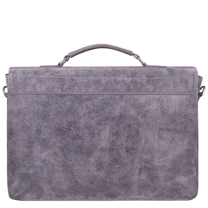 Torba na ramię skórzana KEMER CH 16 Antracyt - min. zamówienie 20 / 50 / 100 szt.