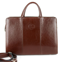 511 Damski skórzany kuferek duży - jasny brąz KEMER