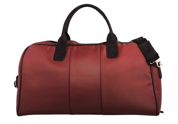 Podróżna torba weekendowa BRØDRENE ML30 bordowa - min. zamówienie 20 / 50 / 100 szt.