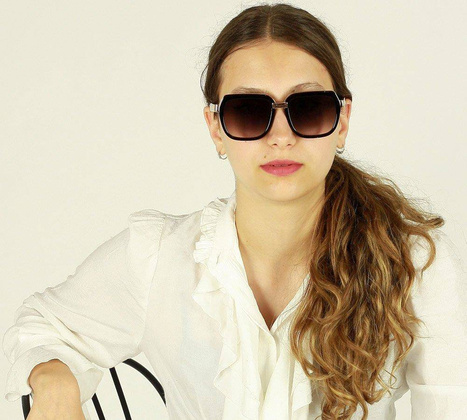 Nowoczesne okulary przeciwsłoneczne MAZZINI GLAMOUR NEWczarny - min. zamówienie 20 / 50 / 100 szt.