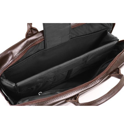 Torba skórzana na laptopa KEMER VOOC 15,6" EP8 Czarna