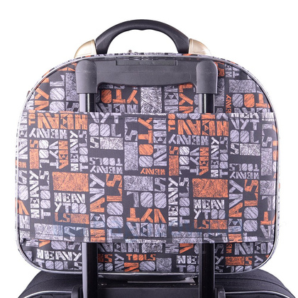 Kuferek PELLUCCI RGL WIZ AIR 773 L Szary / Pomarańczowy