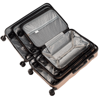 Zestaw 3 walizek WINGS 148 D.GREY